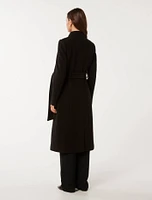 Ari Funnel-Neck Coat