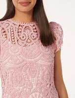 Lilly Lace Midi Dress