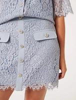 Lara Petite Lace Mini Skirt