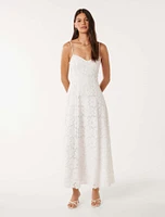 Vivienne Lace Dress White - 0 to 12 Women's Evening Dresses