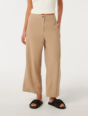 Cammi Casual Culottes Neutral - 0 to 12 Women's Pants