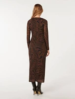 Loretta Ruched Side Midi