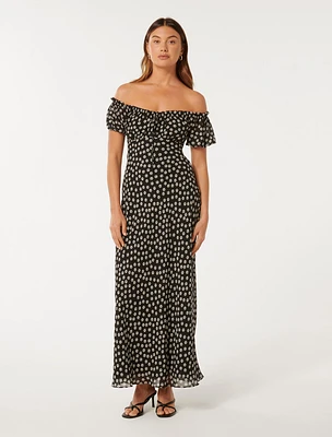 Harlow Lace Back Midi Dress