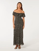 Harlow Lace Back Midi Dress