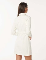 Taylor Denim Dress White - 0 to 12 Women's Dresses
