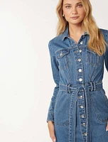 Raelyn Denim Dress