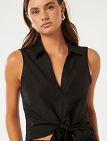 Tanya Tie-Front Shirt