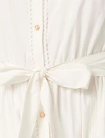 Aisha Broderie Midi Dress