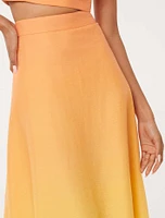 Celeste Petite Midi Skirt