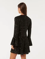 Lizzy Sequin Mini Dress