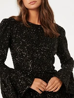 Lizzy Sequin Mini Dress