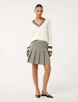 Montana Pleated Mini Skirt