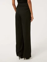 Remi Petite Straight-Leg Pants