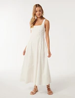 Samera Sleeveless Dress White - 0 to 12 Women's Day Dresses