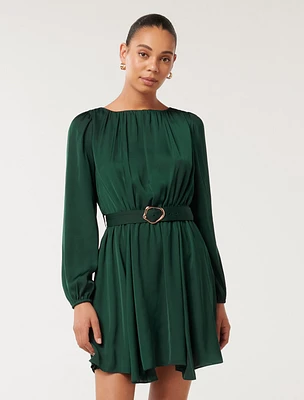 Florentine Pleated Textured Mini