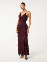 Kimberley Ruffled Maxi Dress