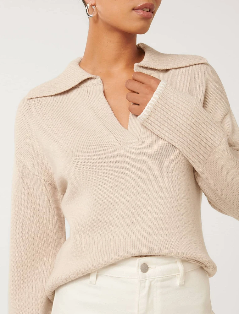 Angelina Stitch Detail Sweater