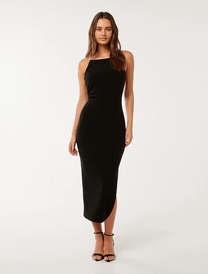 Andrea Embellished-Strap Dress