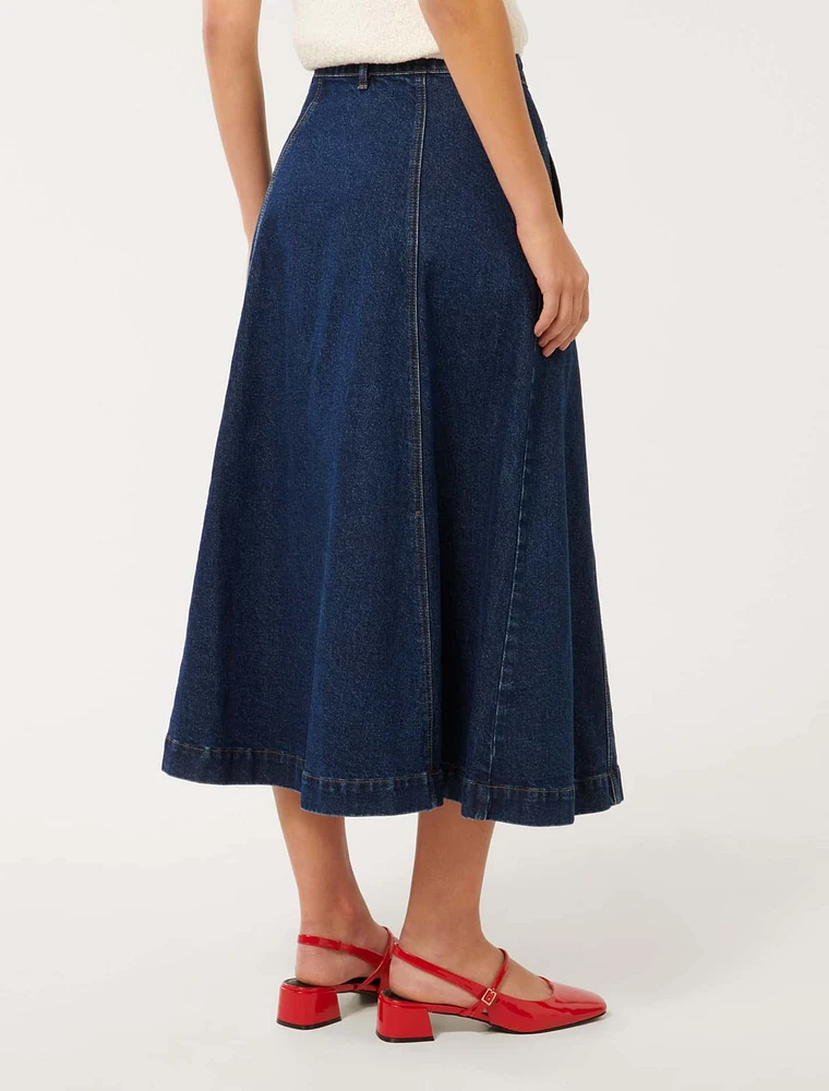 Leighton Denim Skirt