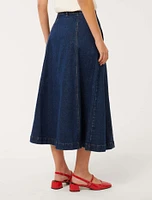 Leighton Denim Skirt