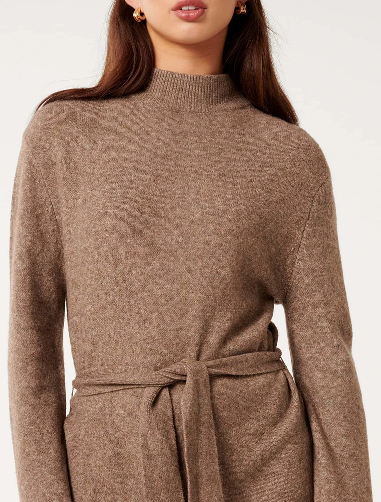 Jada Knitted Sweater Dress