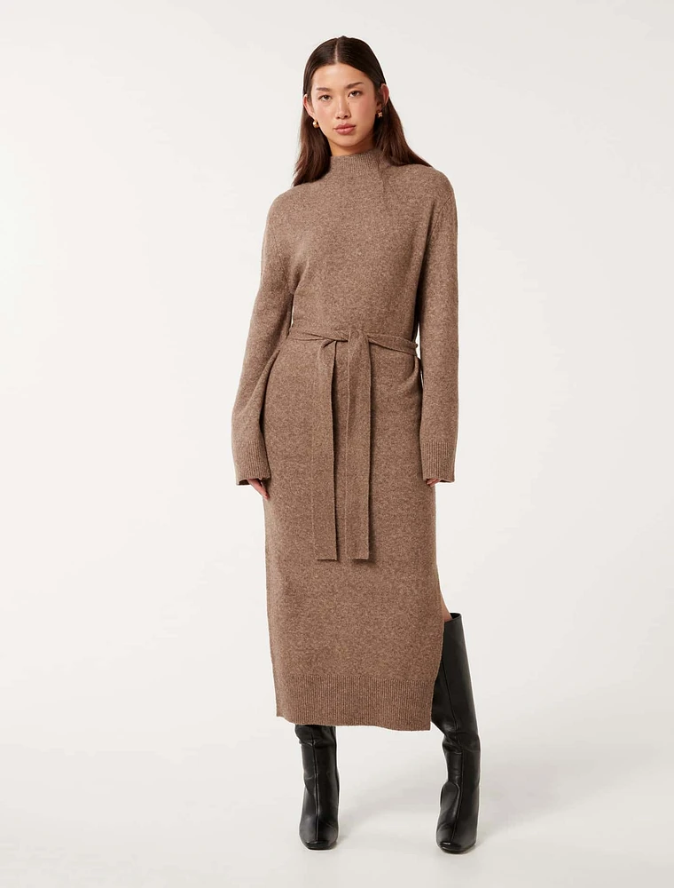 Jada Knitted Sweater Dress