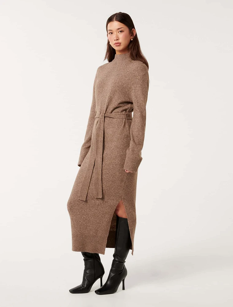 Jada Knitted Sweater Dress