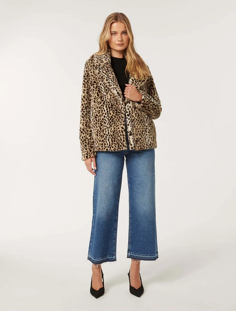 Lucia Faux Fur Coat