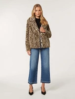 Lucia Faux Fur Coat