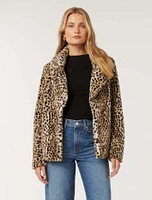 Lucia Faux Fur Coat