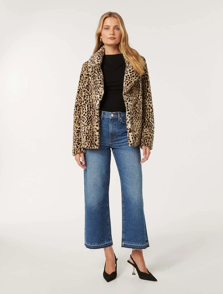 Lucia Faux Fur Coat