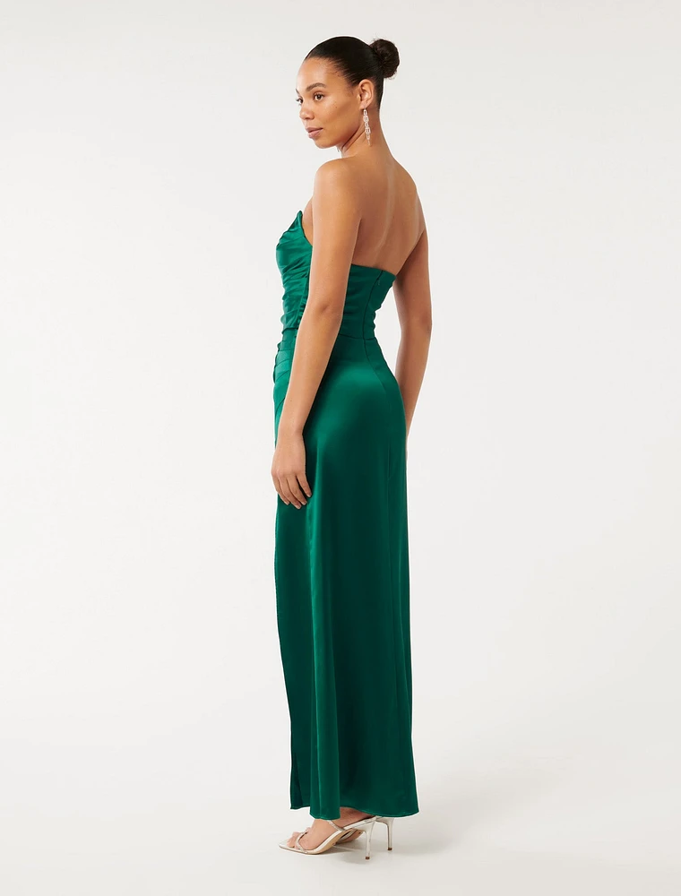 Daria Strapless Gown