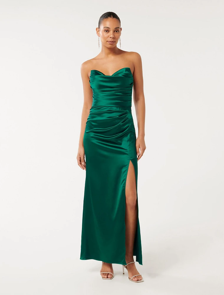 Daria Strapless Gown