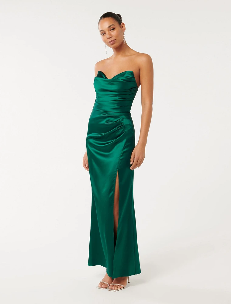 Daria Strapless Gown