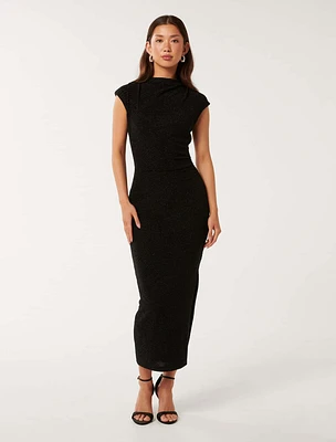 Sammy Glitter Bodycon Midi Dress