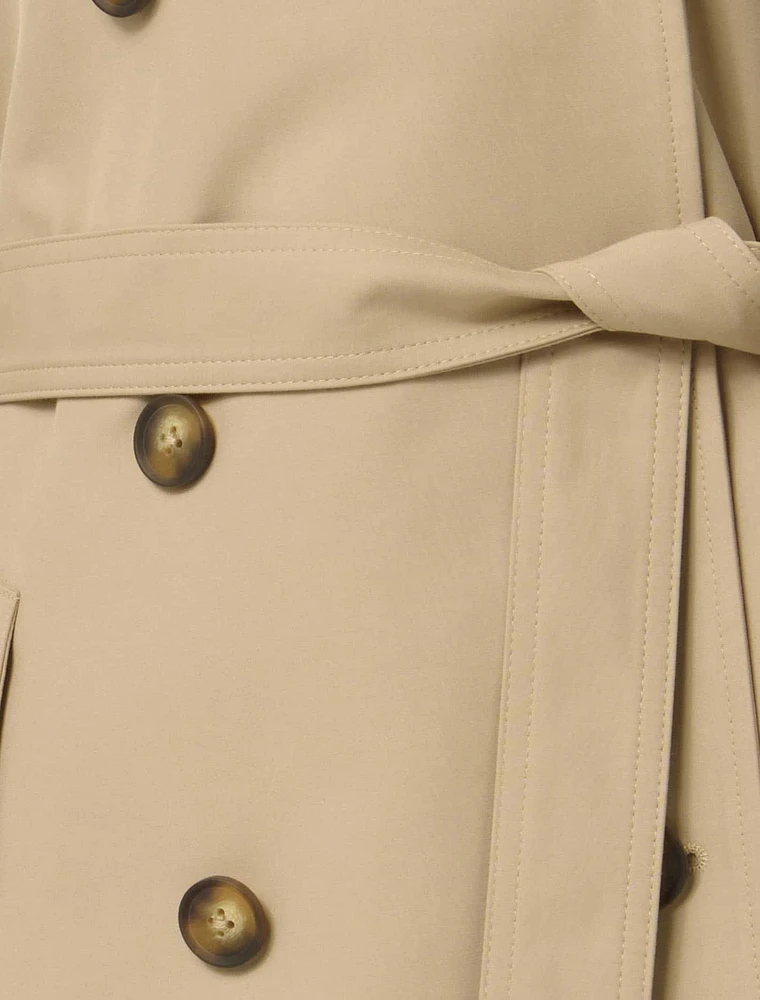 Maggie Petite Water Resistant Trench