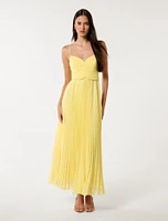 Hartford Pleated Midi Dress