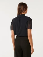 Georgie Trim Detail Top