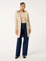 Kirsty Structured Hooded Trench