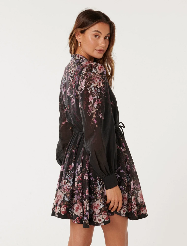 Anastasia Printed Mini Dress