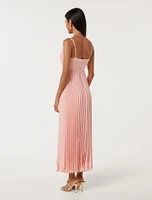 Chloe Petite Pleated Dress