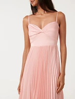 Chloe Petite Pleated Dress