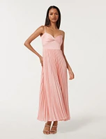 Chloe Petite Pleated Dress