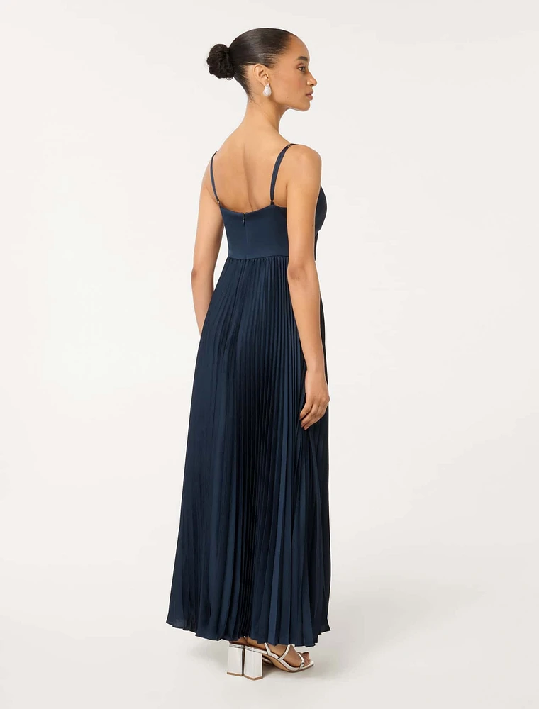 Chloe Petite Pleated Dress