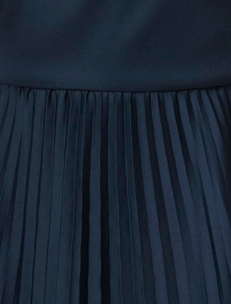 Chloe Petite Pleated Dress