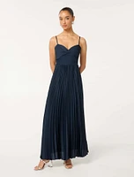 Chloe Petite Pleated Dress