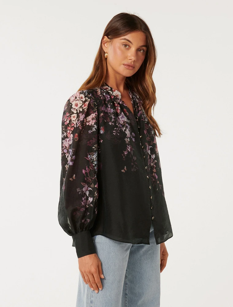 Parker Printed Top