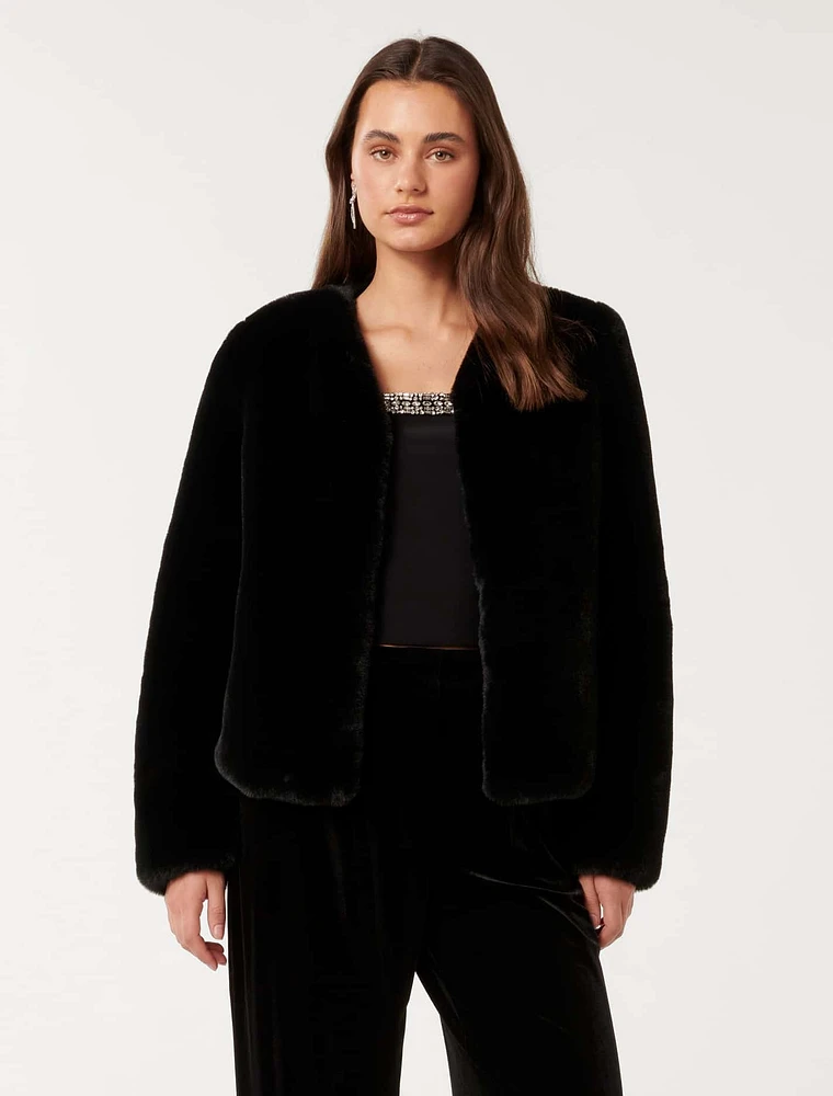 Lana Faux Fur Coat