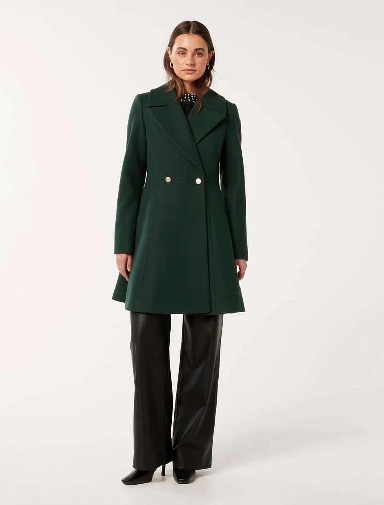 Esther Fit and Flare Coat