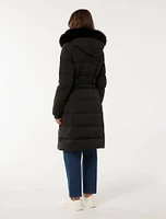 Cori Longline Down Puffer Coat
